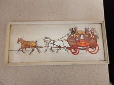 Framed Print Of Plymouth Coach by Cecil Aldin (framed by Haigh and Sons Ltd) for sale  KIRKWALL