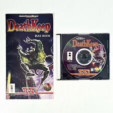 1995 Advanced Dungeons & Dragons 3DO Role Game Deathkeep D&d Crawler / Doom comprar usado  Enviando para Brazil