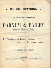 Cirque barnum guide d'occasion  Le Cannet
