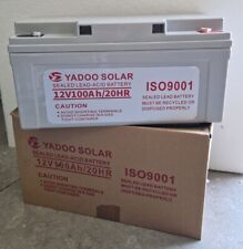 Batteria solare 100ah usato  Giugliano In Campania