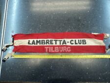 Lambretta club tilburg for sale  Shipping to Ireland