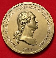Medalla de bronce 1789 George Washington Peace 3" paz y amistad segunda mano  Embacar hacia Argentina