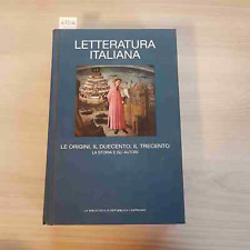 Letteratura italiana origini usato  Italia