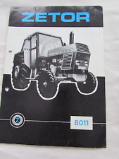 Zetor 8011 tractor for sale  GLOUCESTER