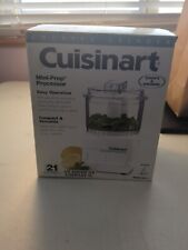 Processador de alimentos Cuisinart Mini-Prep 21 oz. DLC-1 branco 2 velocidades testado funciona  comprar usado  Enviando para Brazil