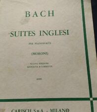 Bach suites inglesi usato  Gualdo Tadino