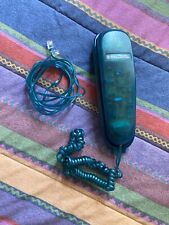 De Colección Años 90 Campana Verde Azulado Transparente Tono Táctil Botón Diseñador Borde Princesa Fijo segunda mano  Embacar hacia Mexico