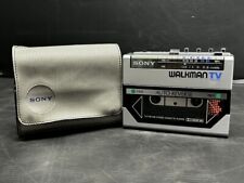 Usado, Reproductor de casete estéreo Sony Walkman WM-F55 TV/FM/AM con estuche segunda mano  Embacar hacia Argentina