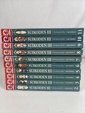 Suikoden III Mangá Lote De 10 Vol 2-11 Completo Inglês Primeira Impressão Tokyopop comprar usado  Enviando para Brazil