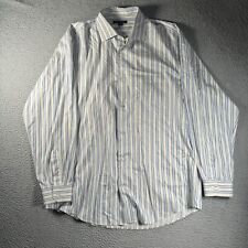 Usado, Camisa Banana Republic Para Hombres XL Azul Rayas Abotonada Manga Larga Clásica Informal segunda mano  Embacar hacia Argentina