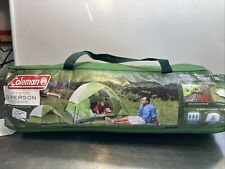 NOVA Barraca Coleman Sundome 3 Pessoas Cúpula Acampamento 7'x7' Verde Palma Fácil Configuração, usado comprar usado  Enviando para Brazil