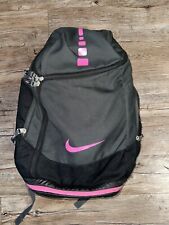 Mochila Nike Elite aros basquete consciência câncer de mama listra preta rosa comprar usado  Enviando para Brazil
