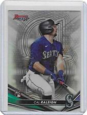 2022 Bowman's Best #6 Cal Raleigh RC Rookie Refractor Seattle Mariners for sale  Shipping to South Africa