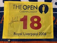 Signed tiger woods for sale  LIVERPOOL