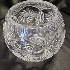 Crystal rose bowl for sale  Hillsboro