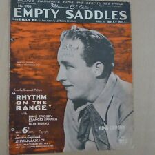 Songs empty saddles for sale  CARNFORTH