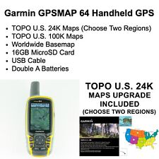 Garmin GPSMAP 64 con actualización de mapas TOPO EE. UU. 24K dos regiones topográfico de alto detalle segunda mano  Embacar hacia Argentina