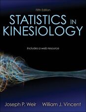Statistics kinesiology paperba for sale  DERBY