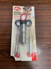 Expert Grill Marinade Injector with Stainless Steel Body+Two Marinade Tips for sale  Shipping to South Africa