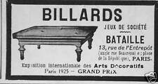 1928 billiards battle d'occasion  Expédié en Belgium
