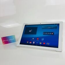 Tablet SONY XPERIA Z4 SOT31 32 GB Android 10.1 pulgadas SIM bloqueada Blanca Probada segunda mano  Embacar hacia Mexico