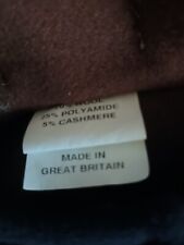 Wool cashmere navy for sale  HELENSBURGH