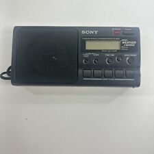 Rádio portátil Sony ICFM350V 4 bandas receptor TV clima AM FM funciona com baterias comprar usado  Enviando para Brazil