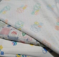 Lote de retalhos de tecido - malhas estampas infantis/bebês comprar usado  Enviando para Brazil