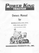 Tractor operator manual for sale  Houston