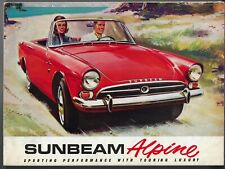 Sunbeam alpine series for sale  UK