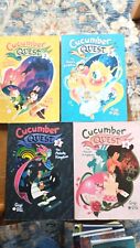 Lote de 4 livros em brochura Cucumber Quest 1-4 Gigi D.G. Primeiras edições comprar usado  Enviando para Brazil