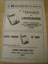 Daimler lincolnshire cliffe for sale  BRISTOL