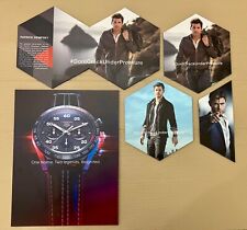 RARE Tag Heuer Hemsworth Dempsey Carrera Watch Dealer Store Counter Display Sign for sale  Shipping to South Africa