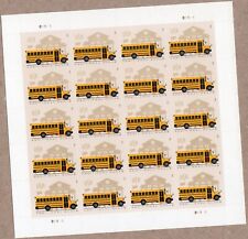 Folha adicional de 20 selos Scott #5740 ônibus escolar (motorista de ônibus) - MNH, usado comprar usado  Enviando para Brazil