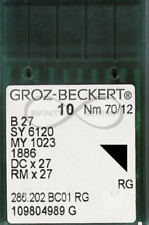 Usado, Agulhas overlock Siruba 700 Series Groz Beckert DCx27 B27 (ponto normal) comprar usado  Enviando para Brazil