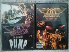 Lote de DVD Aerosmith: The Making of Pump and You Gotta Move comprar usado  Enviando para Brazil