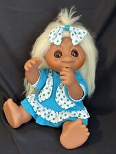 "Muñeca de juguete Greta Troll Dam/Norfin Thumbsucker 1979, ropa original/etiqueta 17,5""", usado segunda mano  Embacar hacia Argentina