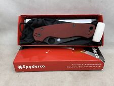 St. nick spyderco for sale  Meriden