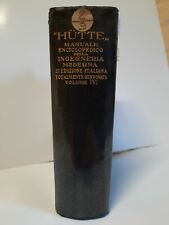 Hutte manuale enciclopedico usato  Cernusco Sul Naviglio