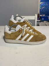 Adidas Originals Gazelle Mens Mustard Trainers Shoes UK Size 8 Art 841653. for sale  Shipping to South Africa