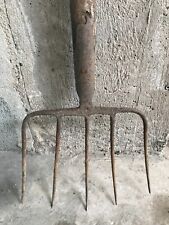 Antico rastrello ferro usato  Settimo Torinese