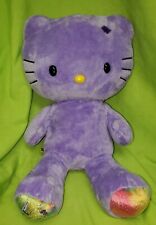 Build A Bear Purple Love Hello Kitty with Tie Dye Feet Limited Edition Plush for sale  Shipping to South Africa