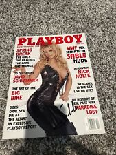 Sable signed playboy for sale  Fort Lauderdale