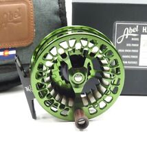 Abel Vaya 4/5 Fly Reel. Deep Green Finish. "On the Hunt". W/ Box & Pouch., used for sale  Shipping to South Africa