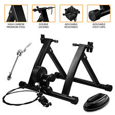 Indoor Exercise Bike Trainer Stand Portable Magnetic 6 Level Resistance Training for sale  Shipping to South Africa