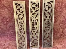 Three carved panels for sale  MATLOCK