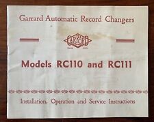 Garrard automatic record for sale  LONDON
