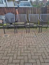 Steel outdoor chairs for sale  WIRRAL