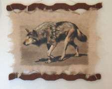 Mongolian wolf textile for sale  WETHERBY