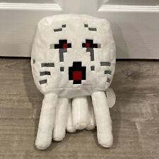 Minecraft White Ghast Pillow Buddy Plush 15" x 11" x 7" for sale  Shipping to Canada